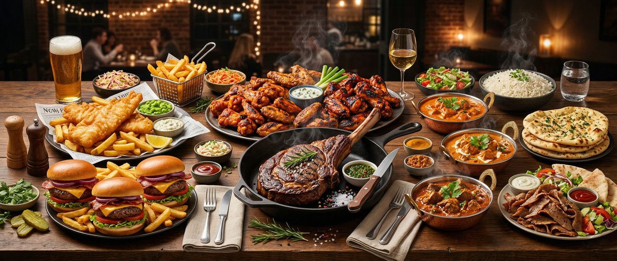 Grand Menu Spread